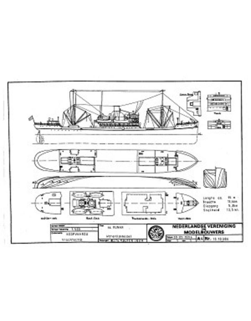 NVM 10.10.086 Frachter SS "Hunan" (1932) - China Nav. Co.