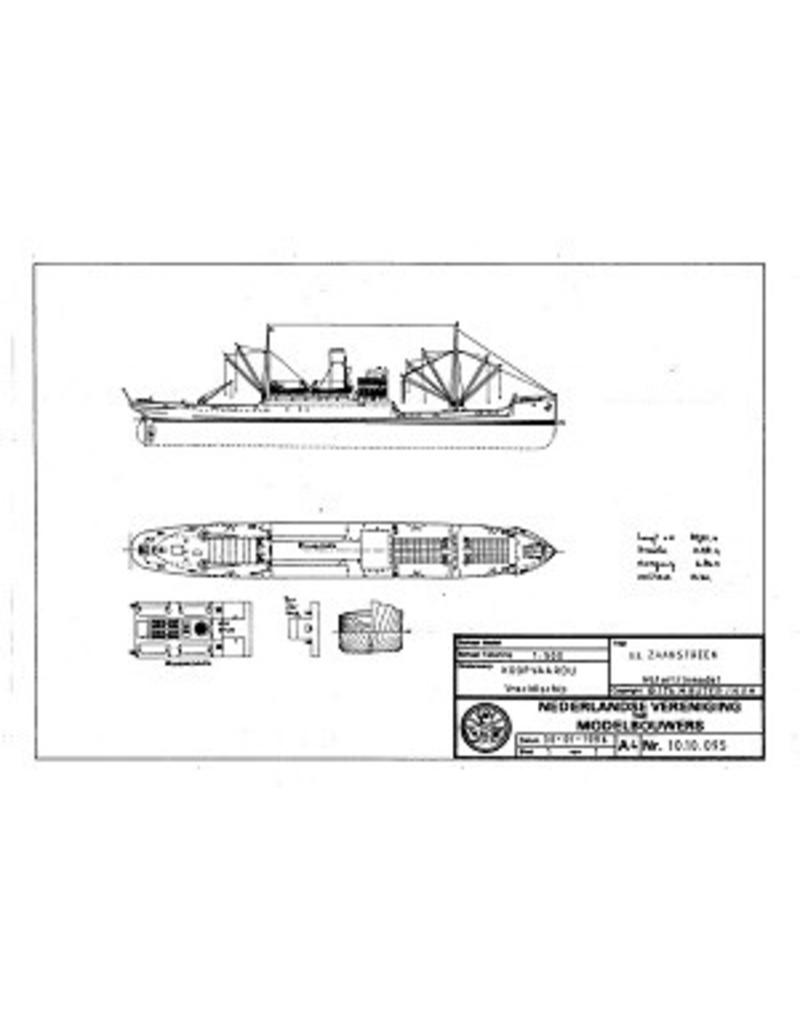 NVM 10.10.095 Frachter SS "Zaanstroom" (1920) - HSM