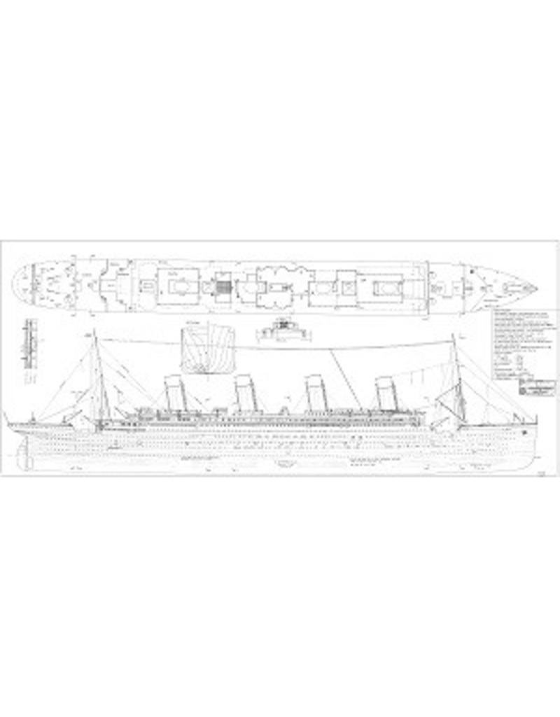 MBT 10.10.121 pass.schip RMS ss "Titanic" (1909) - White Star Line