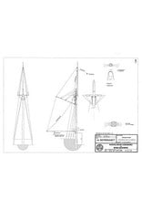 MBT ss "Rembrandt" - 1856 (KNSM) - Construction Drawing Scale 1 : 40 (10.10.122)