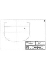 MBT ss. "Rembrandt" - 1856 (KNSM) - construction aids - Construction Drawing Scale 1 : 40 (10.10.122/A)