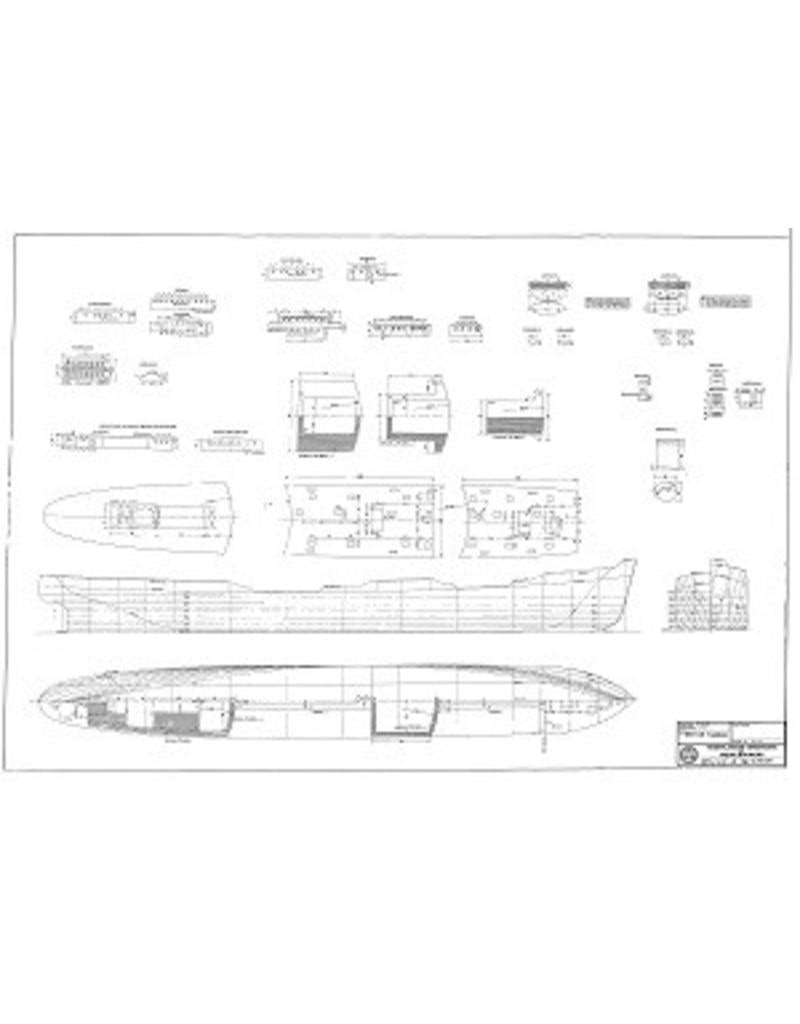 MBT Tanker (1937) - Construction Drawing Scale 1 : 200 (10.10.125)