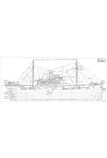 MBT Cargo ship ss "Mirfak" (1918) - v.Nievelt Goudriaan - Construction Drawing Scale 1 : 50 (10.10.130)