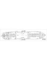 MBT Cargo ship ss "Mirfak" (1918) - v.Nievelt Goudriaan - Construction Drawing Scale 1 : 50 (10.10.130)