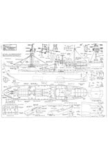 MBT Cargo ship MS "Magga Dan" (1959) - J. Lauritzen Lines - Construction drawing Scale 1:100 (10.10.132)