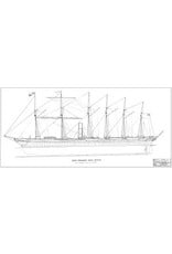 MBT Screw steamship ss "Great Britain" (1843) - Construction Drawing Scale 1 : 96 (10.10.133)