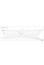 MBT Pass.schip ss Bremen (1928) - Nord-Deutscher Lloyd - Bouwtekening Schaal 1 : 200 (10.10.134)