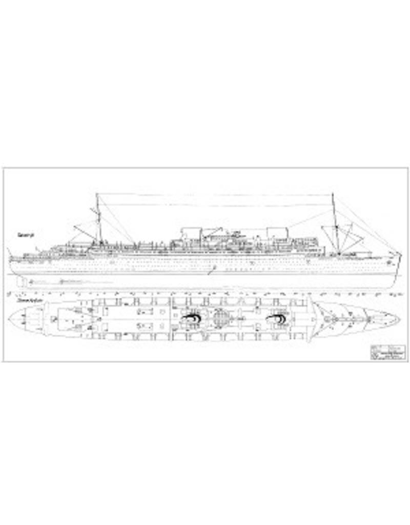 MBT 10.10.135 Pass.schiff SS "Normandie" (1931) - Comp. Gen. Atl.