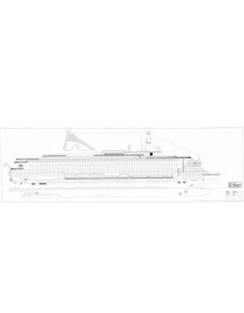 MBT Cruise ship MS Silja Europa (2003) – Silja Line – Construction plan, scale 1:100 (10.10.139)