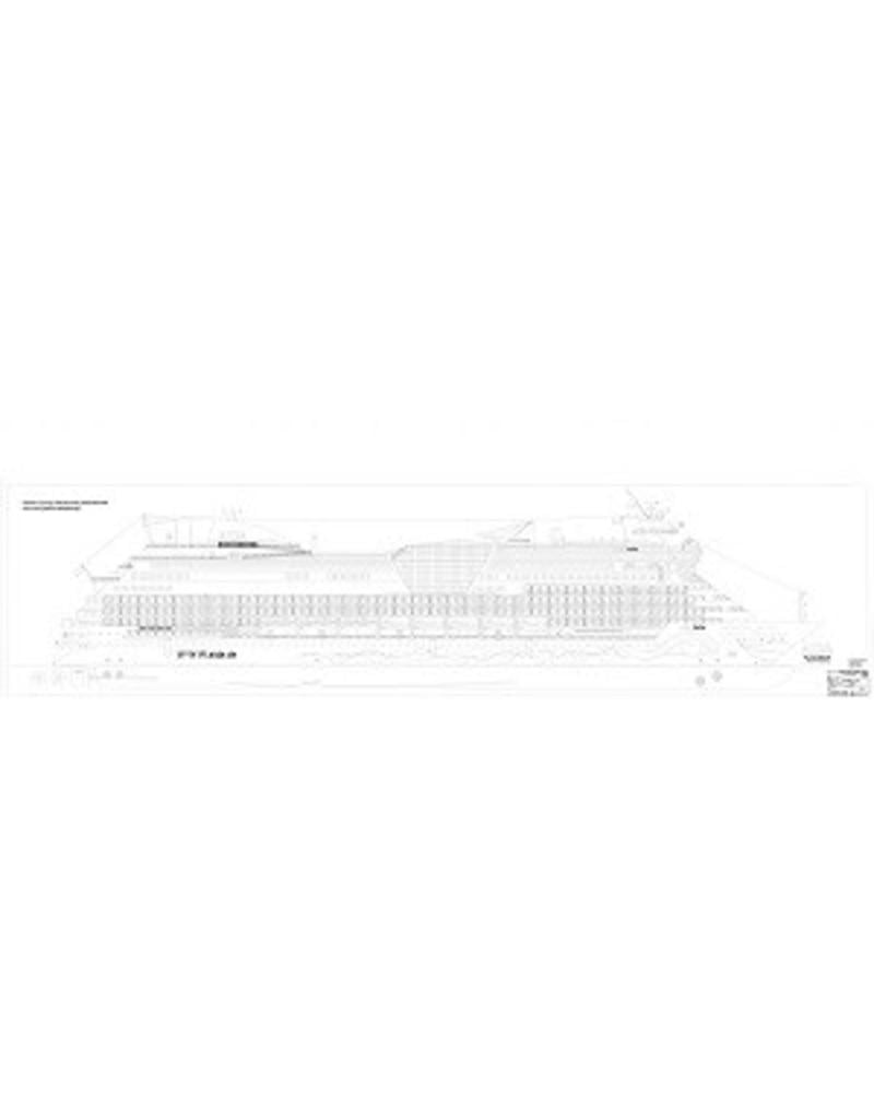 MBT Cruise ships MS Aida Bella, MS Aida Diva, MS Aida Luna – Construction plan, scale 1:100 (10.10.141)