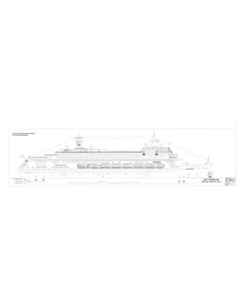 MBT Cruiseschip ms Rotterdam (1997) - Holland America Line - Bouwtekening Schaal 1 : 100 (10.10.148)