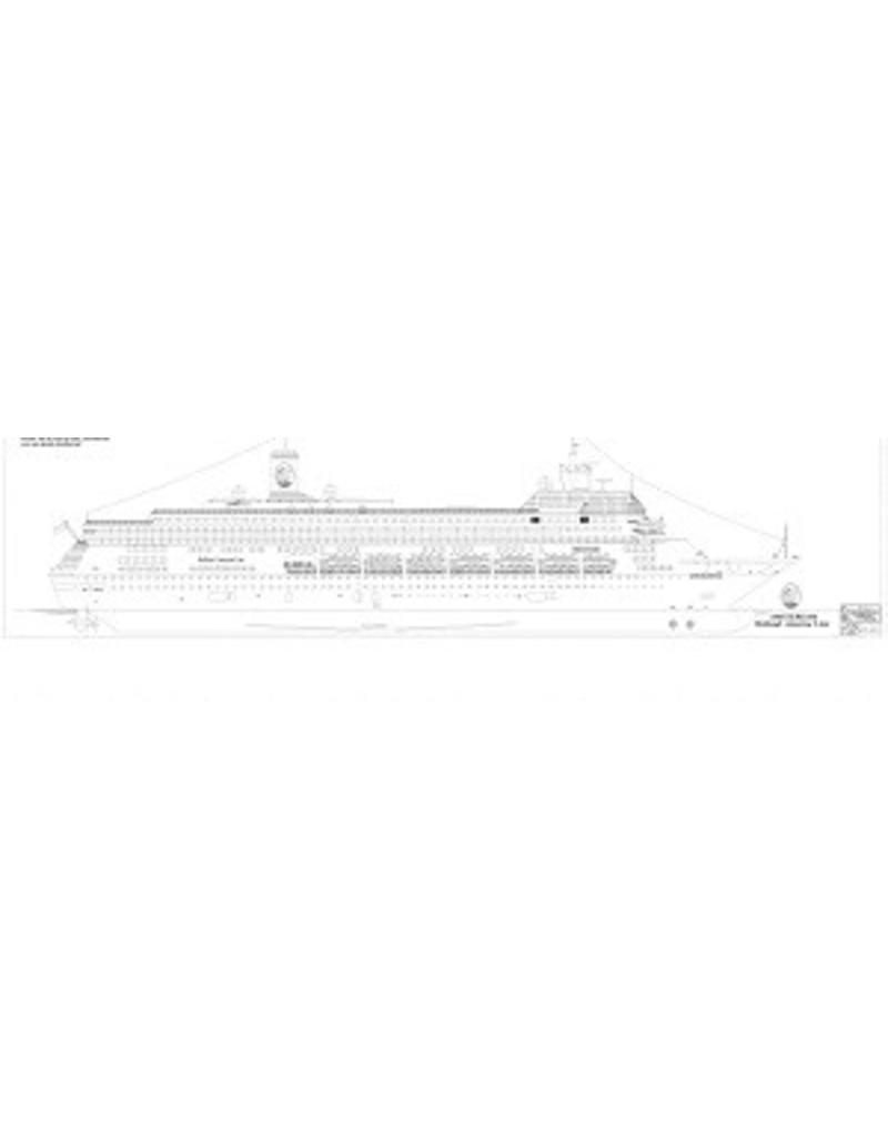 MBT Luxury cruise ship MS Amsterdam (2000) – Holland America Lines – Construction plan, scale 1:100 (10.10.149)