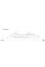 MBT Cruise ship MS Statendam (1993) - HAL Cruises - Construction plan, scale 1:100 (10.10.157)