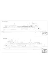 MBT Catamaran ferry MS Stena Carisma (1997) - Stena Line - Construction plan Scale 1:100 (10.10.159)
