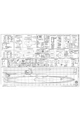 MBT HrMs Torpedo Boat "Isaac Sweers" (1941) - Construction Plan Scale 1:200 (10.11.001)
