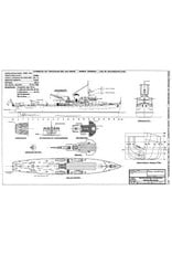 MBT HrMs minelayer "Willem van der Zaan" (1938) - Construction drawing Scale 1:200 (10.11.003)