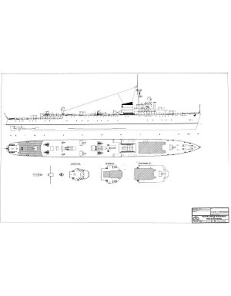 MBT 10.11.004 HrMs luchtverdedigingskruiser "Jacob van Heemskerk (1940)