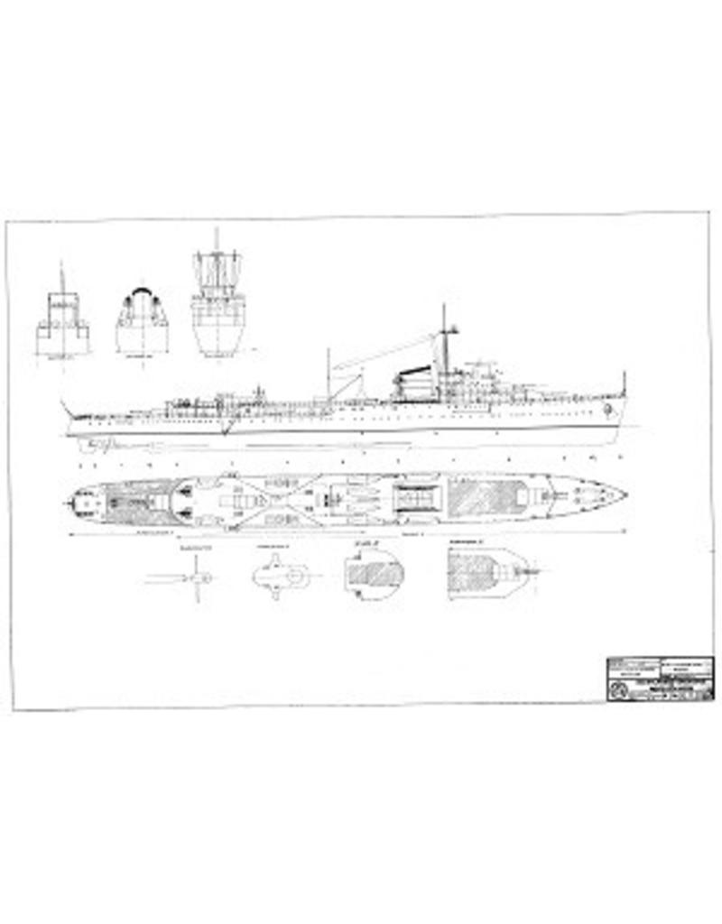MBT 10.11.016 HrMs flotilleleider "Tromp" (1938)