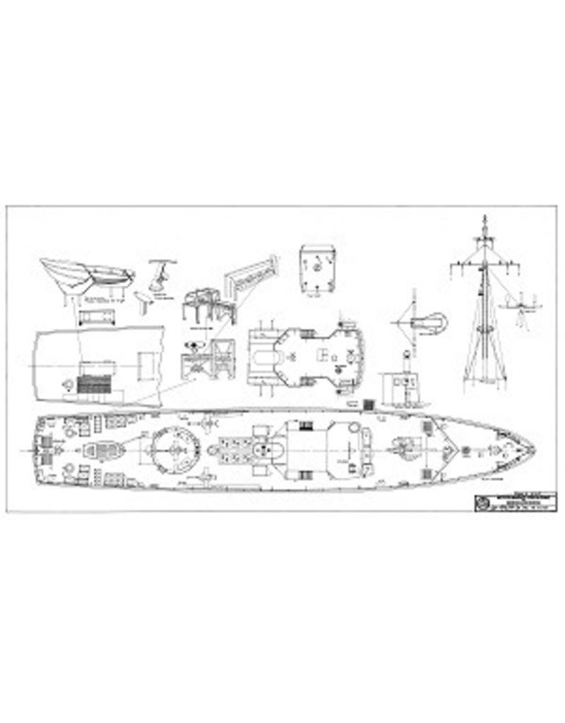 MBT 10.11.018 HrMs patrouillevaartuigen Balderklasse P802-P806 (1954/55)