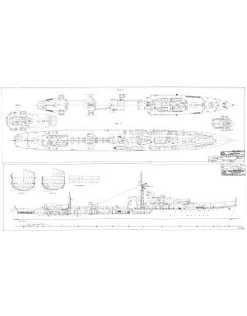 NVM 10.11.023 HRMS Zerstörer "Piet Hein" D805 (1945) - ex HMS "Separis" (1943)