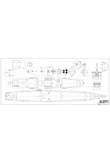 MBT HrMs air defence frigates "van Heemskerck" F812, "Witte de With" F813 (1986) - Construction Drawing Scale 1 : 100 (10.11.028)