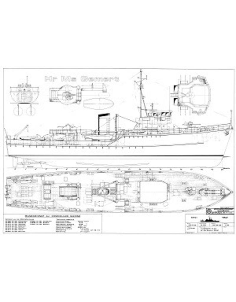 NVM 10.11.032 HRMS Küstenminensucher "Dokkum 'Klasse (1955/57)