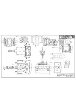 MBT HrMs survey vessels "Buyskes" A904, "Blommendal" A905 (1973) - Construction drawing Scale 1:100 (10.11.036)