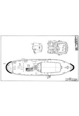 MBT HrMs motor tug " Wamandai" A870 (1960) - Construction Drawing Scale 1 : 50 (10.11.041)