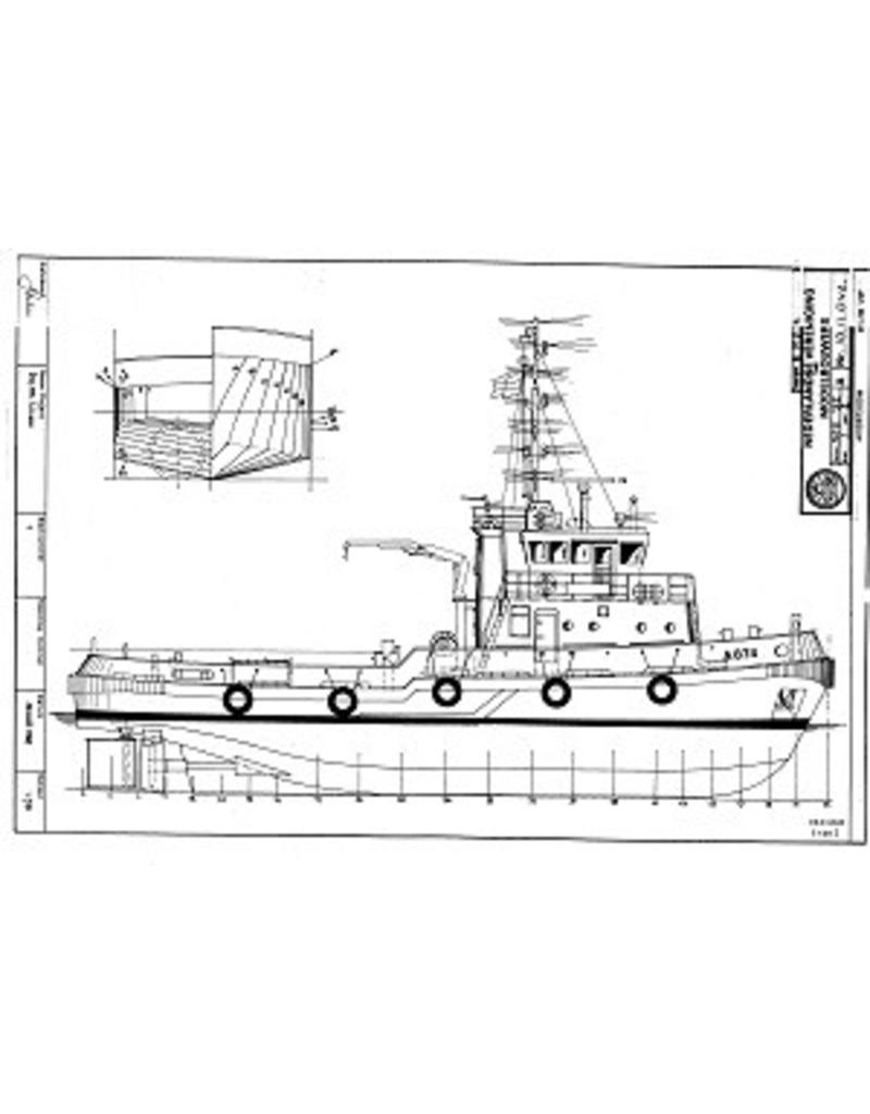 MBT 10.11.042 HrMs motorsleepboten "Linge" klasse (1987)