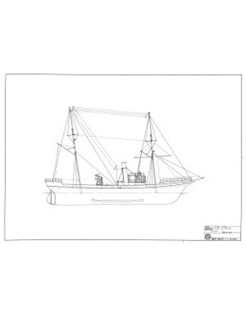 MBT 10.11.045 HrMs Polizeifahrzeug der Nordseefischerei „Zeehond“ (1892)