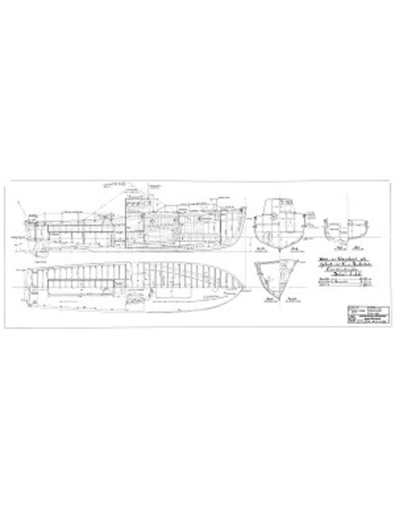 MBT Salvage and Tugboat for Submarines (German) - Construction Drawing Scale 1 : 20 (10.11.060)