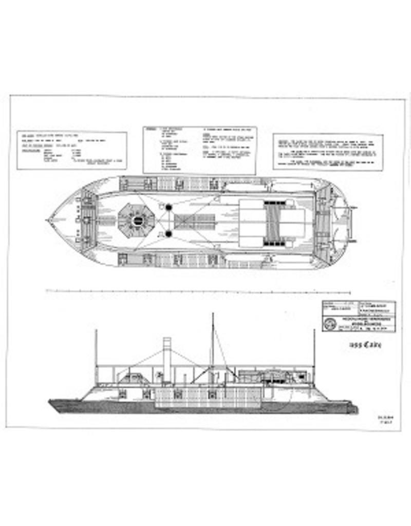 MBT 10.11.064 raderstoomkannoneerboot USS "Cairo" (1862)