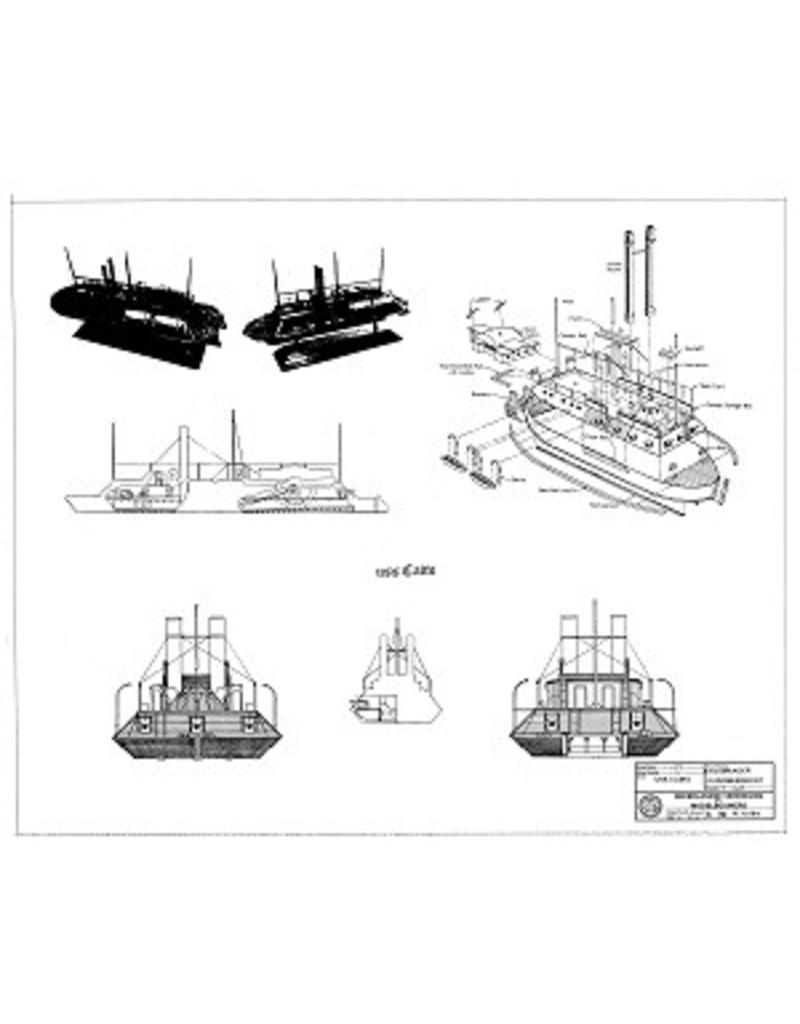 MBT 10.11.064 Raddampfkanonenboot USS „Cairo“ (1862)