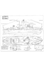 MBT Air-Sea rescue boat (1942) - RAF - Construction plan Scale 1 : 10 (10.11.068)