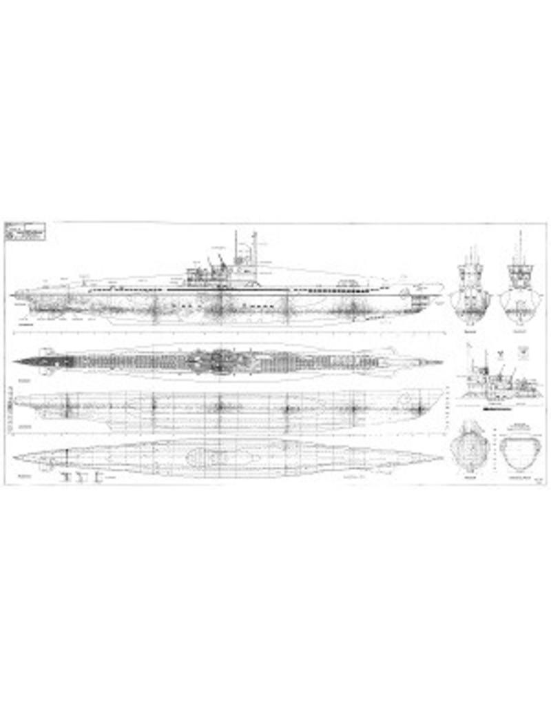 MBT 10.11.077 U-boot type VII C (1940/45) - (Kriegsmarine)