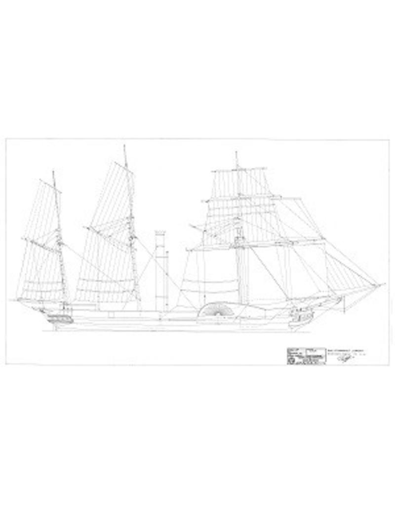 MBT 10.11.078 ZMS stoompacket van oorlog ss " Curacao" (1826) ex "Calpe" (1825)