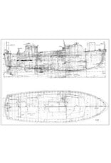 MBT Naval Motor Sloop WM-2 - Construction Drawing Scale 1 : 10 (10.11.079)