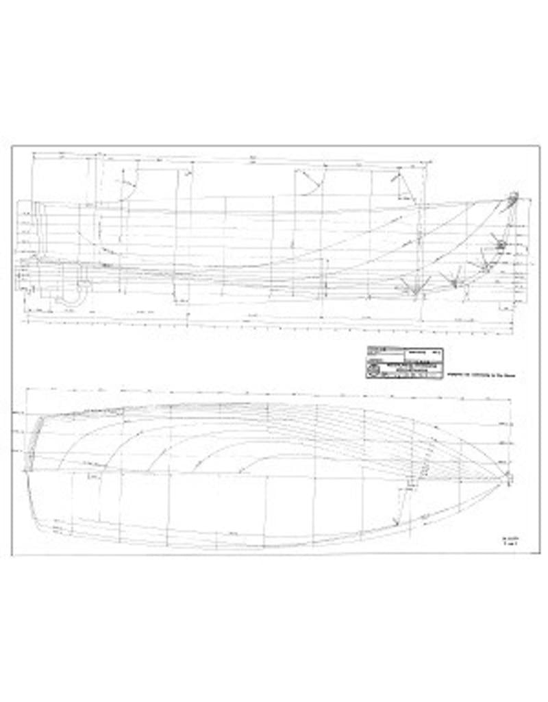 MBT Naval Motor Sloop WM-2 - Construction Drawing Scale 1 : 10 (10.11.079)