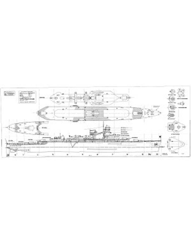 NVM 10.11.088 HRMS Cruiser "Die Sieben Provinzen"; Original-Design im Jahr 1939