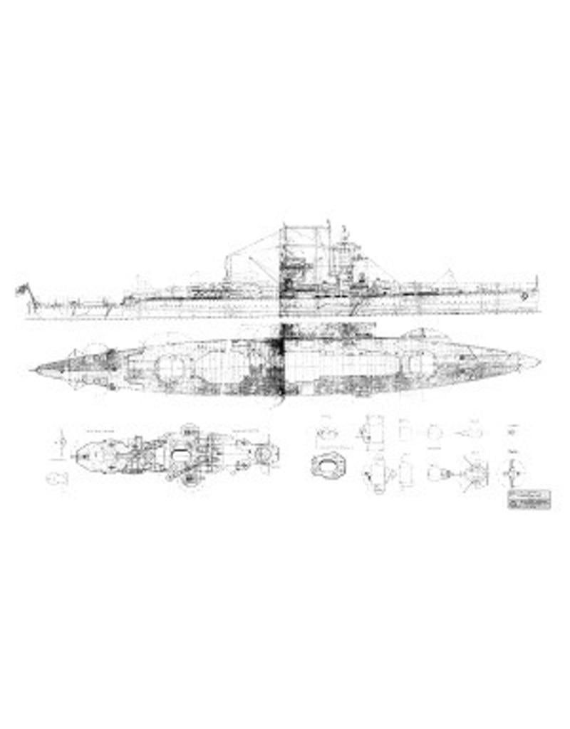 MBT Pocket Battleship "Graf Spee" (1935) - Kriegsmarine - Construction Drawing Scale 1 : 125 (10.11.089)