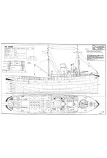 MBT "St. Abbs"; Admiralty "Saint"-class rescue tug (1919) - Building Drawing Scale 1 : 48 (10.11.090)