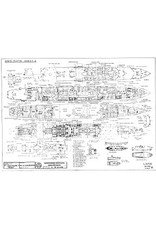 MBT Type 15 fast A/S frigate HMS "Rapid" F138 (1953); ex R-class destroyer HMS "Rapid" H32 - Construction drawing Scale 1 : 192 (10.11.094)