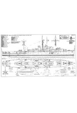 MBT 10.11.095 Fregatte HMS „Amethyst“ F116 (1943) nach Umklassifizierung; ehemals „Black Swan“