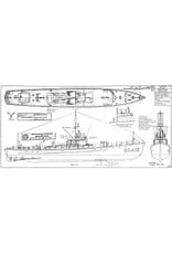 MBT Submarine Chaser USS S.C. 412; S.C.1-class Submarine Chasers (va 18) - Construction Plan Scale 1 : 64 (10.11.096)