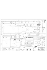 MBT Guided Missile Cruiser USS "Long Beach" CGN-9 (1961) - Construction Plan Scale 1:200 (10.11.098)