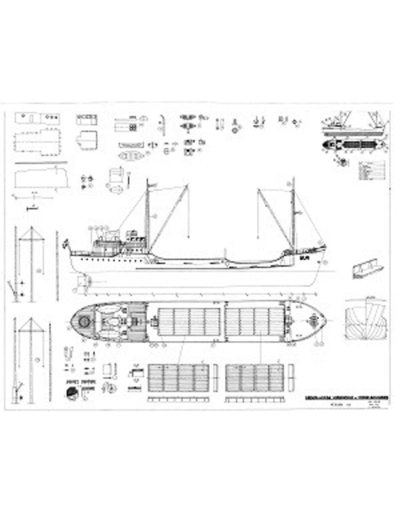 MBT 10.12.004 coastal vessel ms "Bug" (1939) - Polish Steamship Co (PZM), Stettin