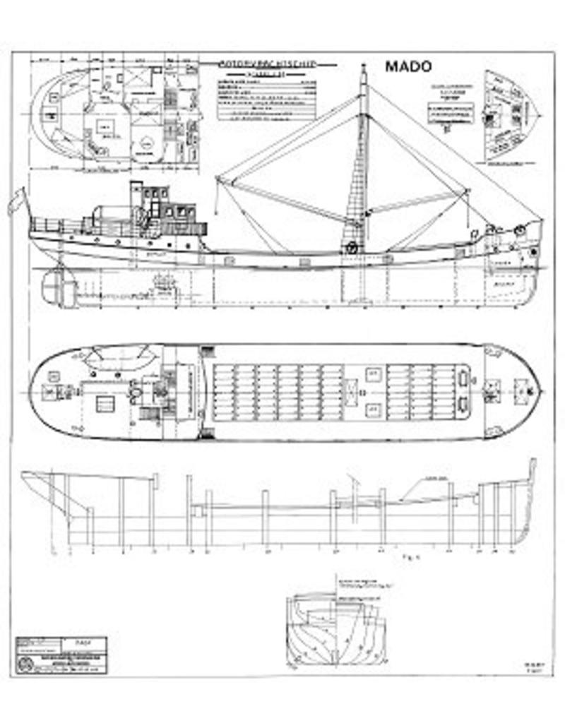 MBT 10.12.015 Watten- und Sundfahrer ms "Mado" (1992) - D. Stienstra, Groningen