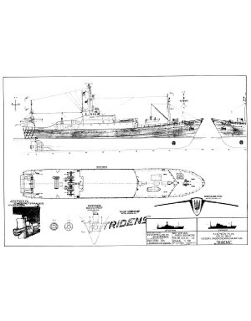 MBT 10.13.011 visserij-onderzoeksvaartuig "Tridens" (1965) - Min. Van Landbouw en Visserij