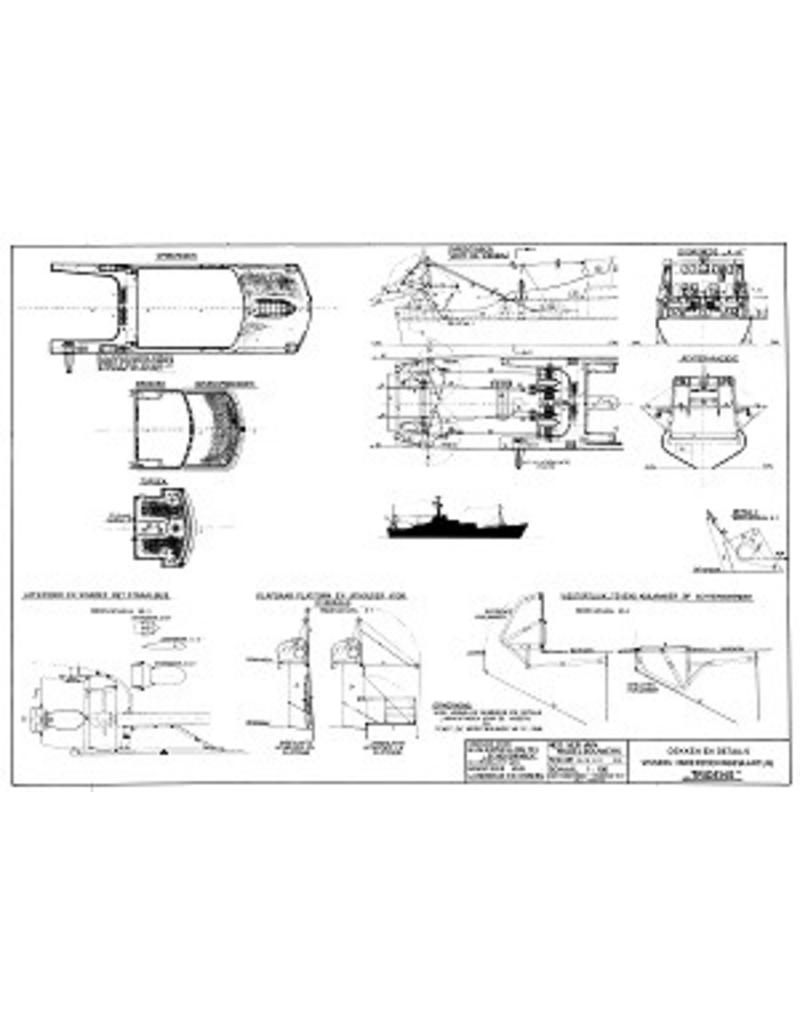 MBT 10.13.011 visserij-onderzoeksvaartuig "Tridens" (1965) - Min. Van Landbouw en Visserij