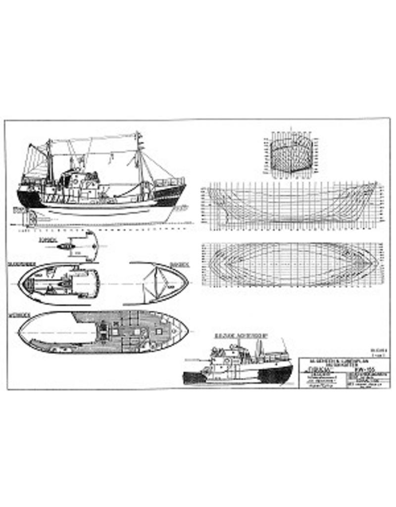 MBT 10.13.014 motor cutter "Fiducia" KW 155 (1959) - F.L. Kuyt & Sons, Katwijk aan Zee